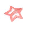 Pinza para el cabello brillante con forma de estrella de cinco puntas estilo caramelo versión coreana para flequillo y cabello lateral, accesorio para el cabello de niña en colores caramelo
