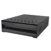 Caja de posos de café tipo cajón de acero inoxidable mesa de bar caja de golpes engrosada cubo de posos de desecho de café utensilios de apoyo para café