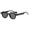 Gafas de sol retro casual estilo Hong Kong Gafas de moda para hombre Versátiles Protección solar para viajes Gafas de sol europeas y americanas para mujer