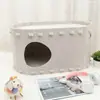 Nido para Mascotas Paraíso Gatuno, Resistente al Desgaste, Anti-Rayaduras, de Doble Capa, Espacio Amplio, Nido de Gato de Fieltro, Adecuado para Todas las Estaciones