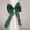 Correa para Cortina Encaje Lazo Correa Lujo Ligero Estilo Francés Cortina de Gasa con Hebilla Estilo Coreano blanco cremoso Hermosa Correa de Gasa