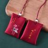 Bolsa de Bendición de Año Nuevo, Bolsita de Lugar Escénico, Bolsita del Mismo Estilo que se Puede Colgar al Cuello, Bolsa de la Suerte Zen, Bolsa de Brocado, Colgante para Coche al por Mayor, Yushou