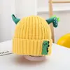 Gorro para Bebé para Otoño e Invierno, Lindo Gorro de Punto para Bebés e Infantes, Gorro Súper Adorable Engrosado que Protege las Orejas, Cálido Gorro sin Cierre para Bebés Pequeños