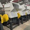 Potente Trituradora de Plástico Multifuncional Equipo Grande de Molienda de Piel de Oveja Fresca Trituradora de Doble Eje Único para Piel de Vaca y Oveja