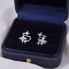 Brincos de Pressão Estrela de Diamante Sem Furo para Orelha para Mulheres Design de Nicho 2025 Novos Clipe de Osso da Orelha Brincos de Luxo Acessível de Alta Qualidade para Mulheres