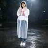 Impermeable de Moda EVA para Adultos al por Mayor para Viajes al Aire Libre Senderismo Impermeable de una Pieza con Botones Fabricante de Ponchos de Lluvia al por Mayor