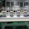 Máquina de Bordado por Computadora de 4 Cabezales para Gorras Terminadas, Máquina de Bordado Multicabezal Personalizada, Máquina de Bordado por Computadora de Alta Velocidad de 4 Cabezales y 12 Agujas