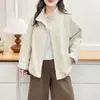 Especial200 jin irmã gorda outono e inverno nova jaqueta acolchoada de algodão casaco de algodão tamanho grande outerwear quente feminina 1246