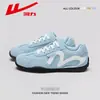 Zapatillas de entrenamiento casuales para mujer con bloques de color, alemanas WXY-R241C