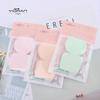 Qihan pó molhado e seco puff maquiagem esponja quadrada pó puff + pó redondo puff 2 peças Y0136