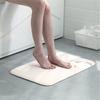 Venta al por mayor de alfombras absorbentes de diatomeas para baño, alfombra antideslizante de secado rápido, alfombra de diatomeas para baño, alfombra para puerta de baño para el hogar