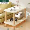 Mesa Lateral Redonda Pequena Minimalista, Mesinha de Café Pequena Famosa na Internet Tendência, Mesa de Canto para Sofá em Sala de Estar, Mesa de Cabeceira Criativa Nórdica