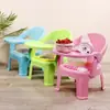 Silla doméstica duradera con respaldo, taburete lindo, silla chirriante especial para niños, silla chirriante para bebé de fábrica de comercio exterior