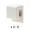 Organizador de Armazenamento para Banheiro Estilo Japonês Porta Pasta de Dente Porta Sabonete Facial Montado na Parede Sem Furos Plástico Prateleira de Armazenamento para Pasta de Dente Atacado