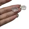 Colgante de Zorro Blanco de Cristal Natural DIY Pulsera Multicapa Original para Mujer, Accesorio Separador de Collar de Cuentas Budistas