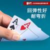 Cartas Oficiales de Póker Texas Hold'Em WPT, Cartas de Plástico Específicas para Competición, Cartas Impermeables de PVC con Letra Grande [Solo para Suministro]