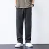 Pantalones Casuales de Pierna Recta Sueltos Delgados de Verano para Hombre 2026 Nuevo Cintura Elástica Pantalones Deportivos de Seda de Hielo para Hombre