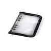 Estoque A6 Glitter PVC Adesivo Binder 6 Furos Clip Capa Armazenamento Caderno Diário