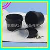 Botella de Cera para el Cabello Negra 100ml Botella Dispensadora de Mascarilla Facial Mascarilla Facial Barro Polvo de Algas Cubo de Plástico Dispensador de Esmeril