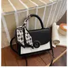 Bolso de Mujer Estilo Fresco de Color Contrastante 2026 Primavera/Verano Nuevo Elegante Moda Bolso Cuadrado Pequeño Bolso de Hombro Cruzado de Alto Valor
