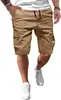 Bermudas de Trabalho Masculinas Estilo Europeu e Americano para o Verão 2026, Corte Reto Solto, Secagem Rápida, Respiráveis, Casuais para Exterior, Atacado de Comércio Exterior Transfronteiriço