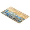Tapete para Chá Qianli Jiangshan Tecido Jacquard Toalha de Mesa para Chá Novo Conjunto de Chá Chinês Acessórios Tapete Impermeável para Bandeja de Chá Tapete para Mesa de Chá