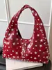 Bolsa Shuai Mi Jia Cielo Estrellado con Remaches 2026 Nueva Tendencia Estilo Motociclista Bolsa de Mano Bolso de Hombro Grande de Moda