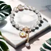 Atacado Pulseira Flor Explosão Margarida Super Fada Joias com Contas Pulseira Feminina de Alto Padrão Joia de Mão Transfronteiriça Pequenos Produtos de Yiwu