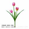 Tulipa Casamento Flores Artificiais Buquê Atacado Sala de Estar Festa de Aniversário Decoração de Flores Artificiais de Seda Flor Falsa Vitrine
