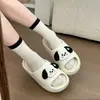 Chinelos de EVA de verão para mulheres, com sola macia, confortáveis, estilosos, adequados para uso em casa, banheiro, chuveiro, antiderrapantes, chinelos de sola grossa