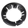 Suporte de gás direto da fábrica para-brisa de gás 8 garras 9 garras para-brisa universal esmalte preto doméstico