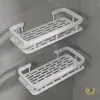 Prateleira de Armazenamento Prateleira de Armazenamento para Banheiro Banheiro Montado na Parede Sem Furos Vaso Sanitário Chuveiro Prateleira de Armazenamento para Banheiro