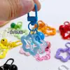Llavero Colgante de Estrella Doble de Cinco Puntas Colorido de Alta Calidad para Manualidades, Colgante, Llavero, Decoración, Adorno Hecho a Mano