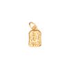 Colgante Amuleto de la Paz de Oro Antiguo Estilo Nacional Nueva Chinoiserie Creativo Hecho a Mano Accesorios Nicho Pulsera Collar Pequeños Accesorios