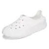 Zuecos de Punta Cuadrada para Hombre, Zapatos de Plataforma de Suela Gruesa que Aumentan la Altura, Zapatos de Agua para Exteriores, Sandalias, Zapatos Casuales Versátiles de Punta Cerrada para Hombre