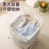 Cesta de Lavandería Plegable para Hogar Baño Inodoro Ropa Sucia Cesta de Almacenamiento Portátil Cesto de Lavandería Artefacto de Almacenamiento para Dormitorio