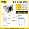 Cojinete de brida biselado doble lineal LMH6 8 10 12 13 16 20 25 30 35 40 50 60UU