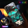 Adequado para Capa de Celular Luminosa Noite Estrelada de Van Gogh Apple 17Pro/Huawei/Xiaomi/Samsung/Vivo/Oppo Tendência Nacional