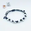 Pulseira de Cerâmica com Contas para Mulheres de Jingdezhen, Pulseira de Estilo Nicho de Alto Padrão, Pulseira Trançada Atacado, Lembrança de Viagem