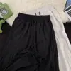 Pantalones Cargo de Pierna Ancha para Adolescentes para Hombres y Mujeres, Nuevo Estilo Verano 2026, Bloques de Color, Doble Cremallera, Cordón, Pierna Recta Holgada, Pantalones Largos hasta el Suelo