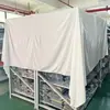 Capa de Poeira para Máquina de Armazém de Fábrica, Capa de Prateleira, Capa de Armário, Capa para Decoração de Casa, Estilo Elástico Moderno Simples