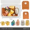 Directo de Fábrica Set de Dedales Vintage Cuero Aguja Set de Dedales de Colores Herramientas de Costura Tejer