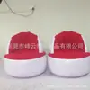 Sofá cama reclinable inflable profesional personalizado de fábrica, sofá perezoso con bomba de aire para pies, regalo