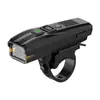 Farol para Ciclismo Noturno Lanterna Portátil de Luz Forte Buzina Integrada Luz de Destaque Noturna para Bicicleta de Estrada e Montanha
