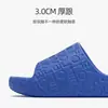 Zapatillas cómodas de suela gruesa para casa para mujer, sandalias de EVA antideslizantes para verano, baño, interiores, de pareja para hombre
