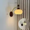 Lámpara de araña vintage estilo Bauhaus color crema, caqui, para sala de estar, diseñador, nogal, cristal creativo, lámparas para comedor, dormitorio