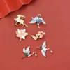 Insignias Metálicas Esmaltadas Personalizadas Estilo Antiguo, Productos Culturales y Creativos para Lugares Turísticos, Pines de Solapa Esmaltados de Colores, Merchandising de Películas, Broches Creativos