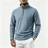 Nueva chaqueta de forro polar para hombre transfronteriza 2026, forrada de sherpa para otoño e invierno, sudadera engrosada, venta al por mayor
