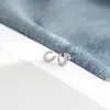 Collar Pequeño de Herradura con Incrustaciones de Diamantes de Titanio de Lujo de Nicho para Mujer, Cadena de Clavícula Simple y de Moda, Exquisitos Accesorios Europeos y Americanos
