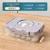 Caja Congelador Doméstica de Grado Alimenticio para Wontons y Empanadillas, Caja Especial para Empanadillas de Refrigerador, Caja Sellada para Conservar Frescura, Caja de Almacenamiento Antiadherente